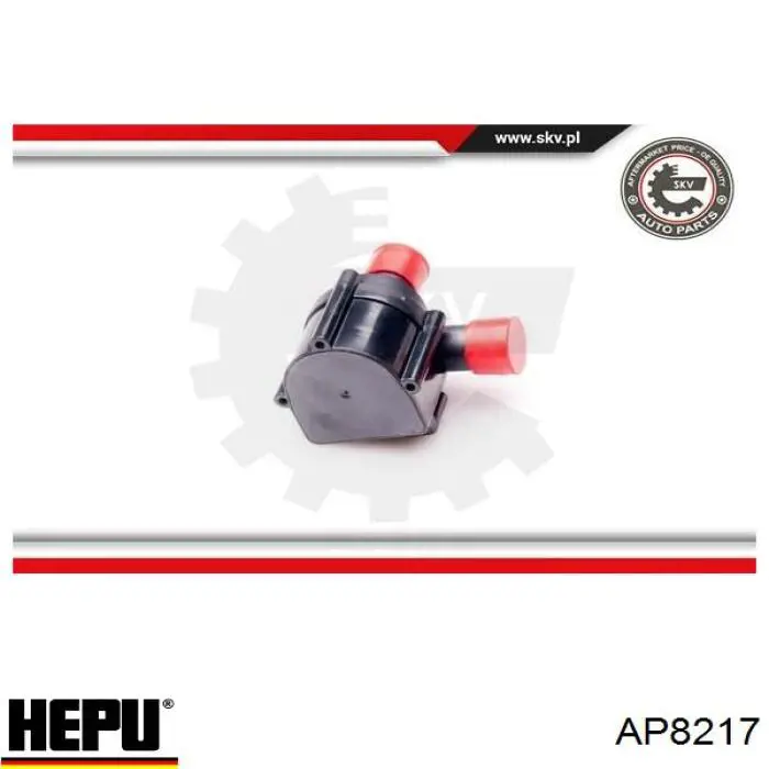 Водяний насос охолодження електричний додатковий Hepu AP8217 ціна, від 73.12 USD