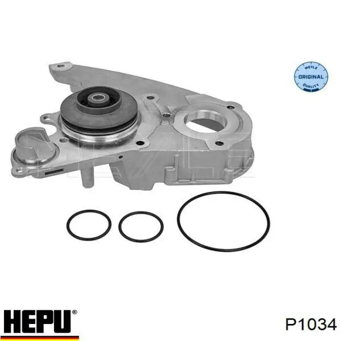 P1034 Hepu Насос охолодження