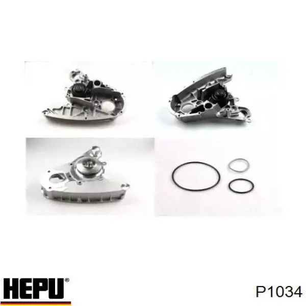 Помпа охолодження Hepu P1034 ціна, від 76.13 USD