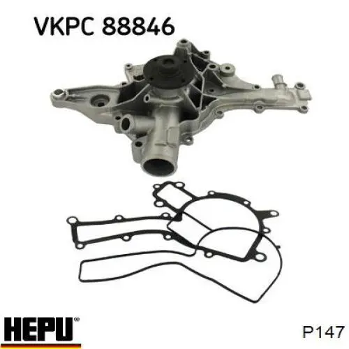 Купити P147 Hepu Насос охолоджуючої рідини