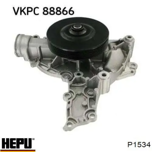 P1534 Hepu Насос охолодження