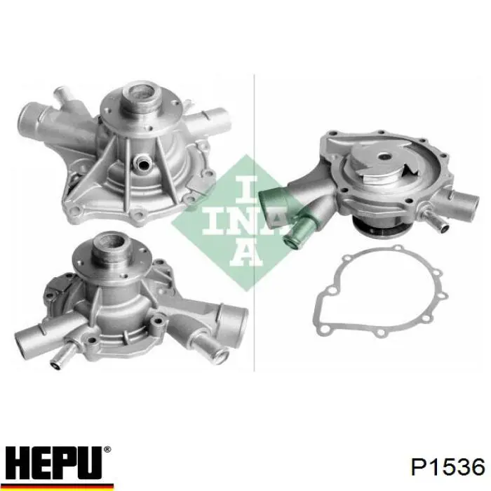 P1536 Hepu Насос охолодження