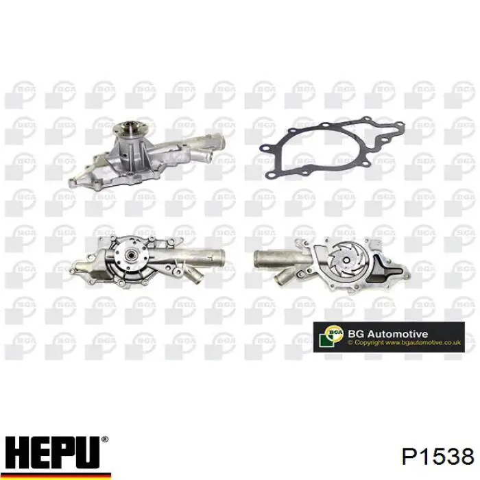 Помпа охолодження Hepu P1538 ціна, від 91.99 USD