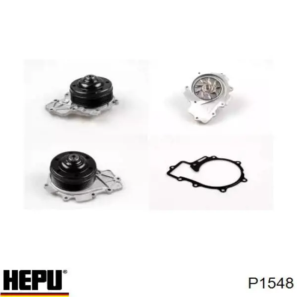 Помпа охолодження Hepu P1548 ціна, від 81.28 USD