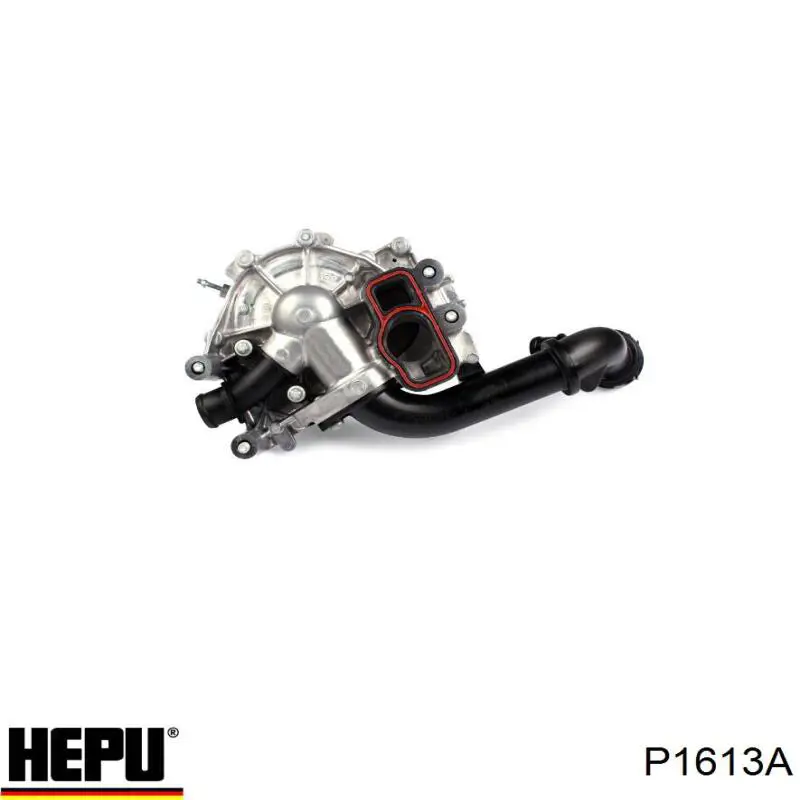 Помпа водяна (насос) охолодження, в зборі з корпусом P1613 Hepu