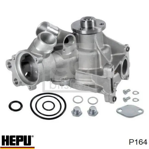 Помпа охолодження Hepu P164 ціна, від 123.59 USD