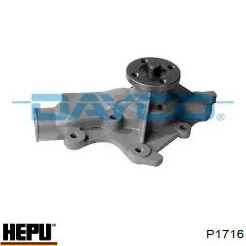 P1716 Hepu Насос охолодження
