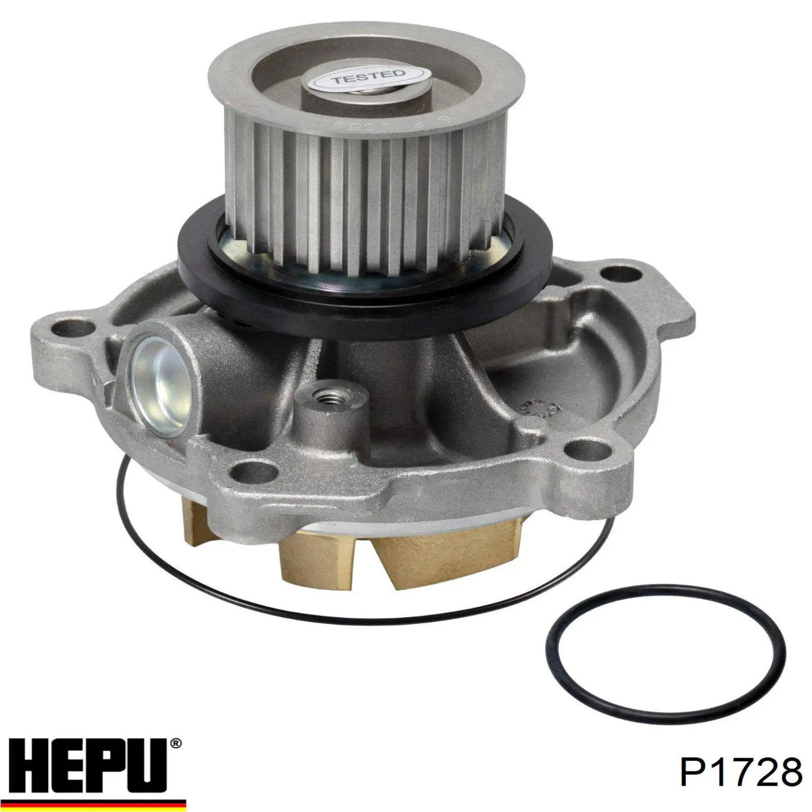 Купити P1728 Hepu Насос охолоджуючої рідини