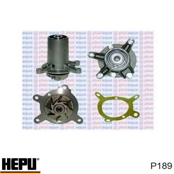 Водяний насос Hepu P189