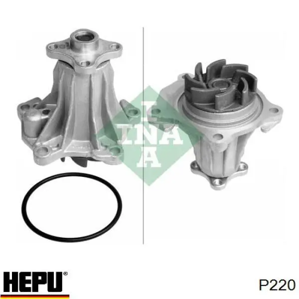 Купити P220 Hepu Насос охолоджуючої рідини
