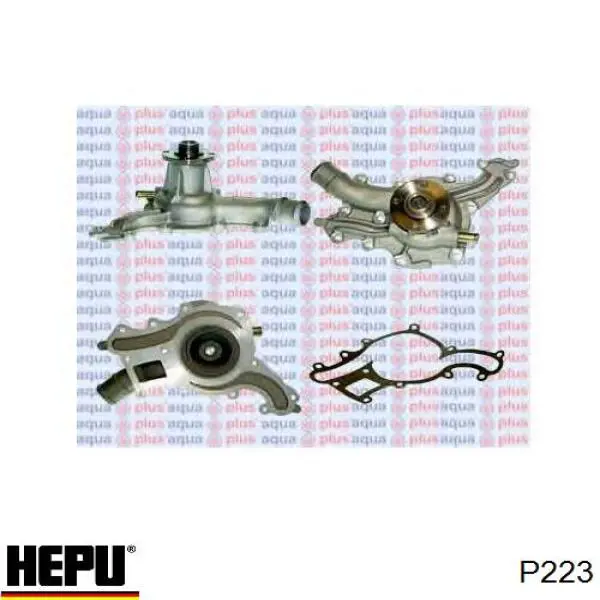 Помпа охолодження Hepu P223 ціна, від 52.28 USD