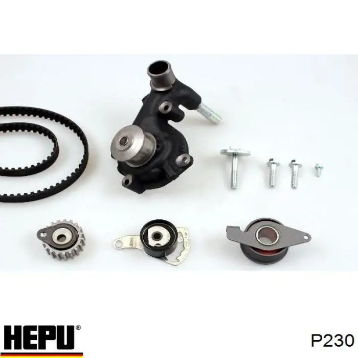 P230 Hepu помпа водяна, (насос охолодження)