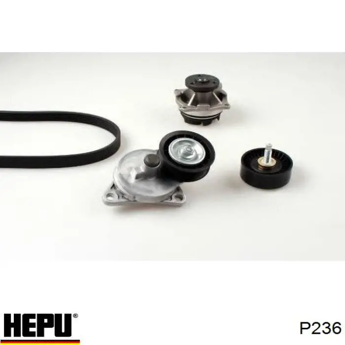 Купити P236 Hepu Насос охолоджуючої рідини