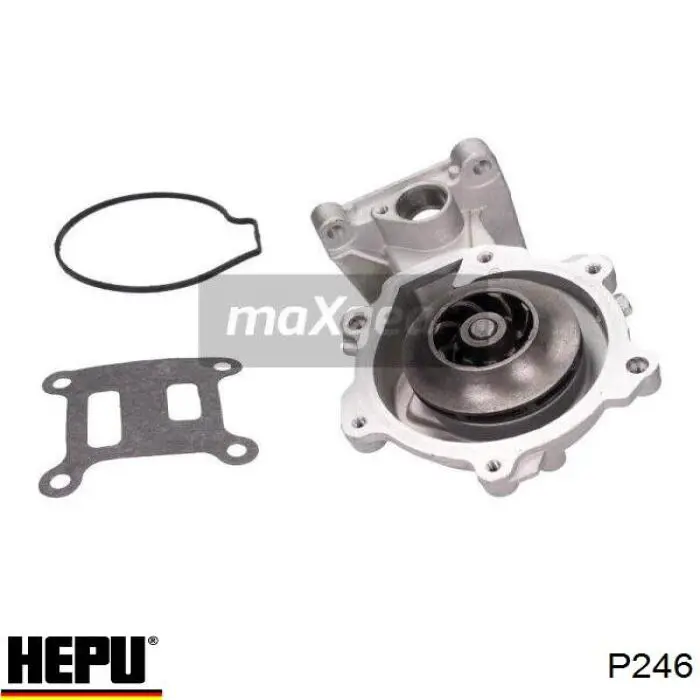 Водяний насос охолодження, з корпусом Hepu P246