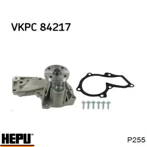 Купити P255 Hepu Насос охолоджуючої рідини
