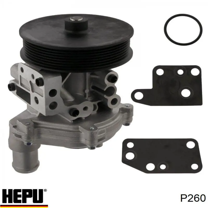 Купити P260 Hepu Насос охолоджуючої рідини