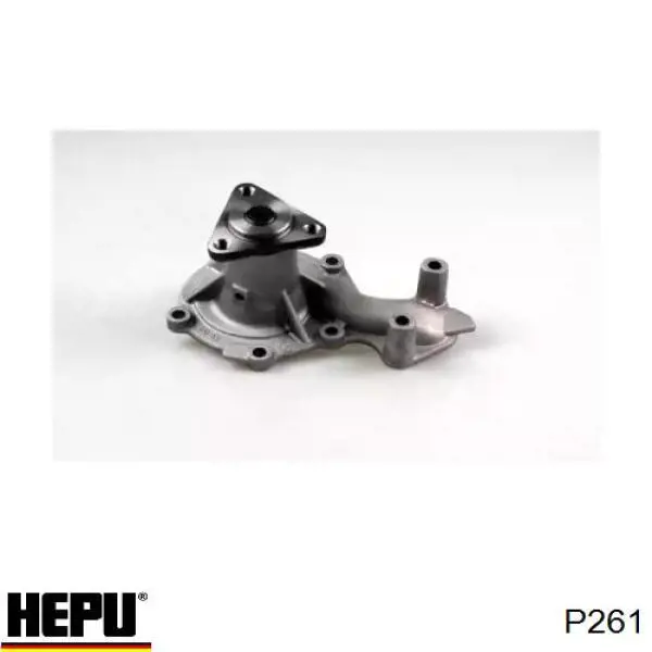 Водяний насос охолодження, з корпусом Hepu P261