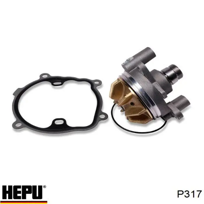 Помпа охолодження Hepu P317 ціна, від 31.01 USD
