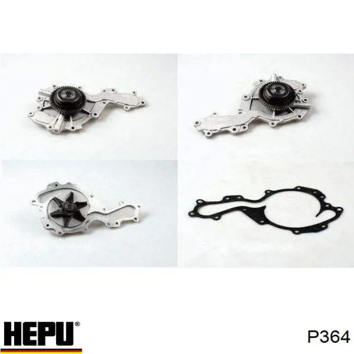 Помпа охолодження Hepu P364 ціна, від 112.10 USD