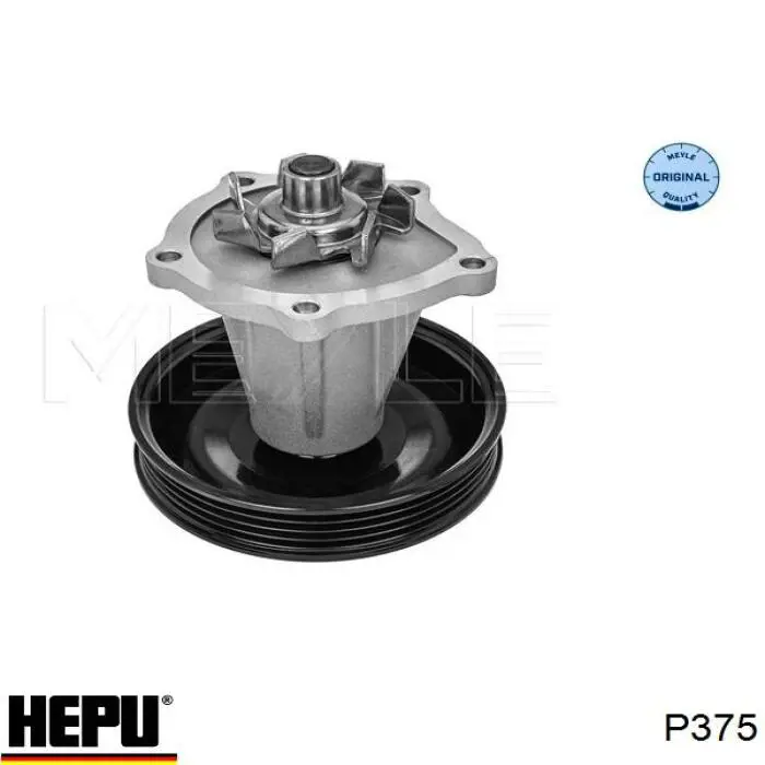 Купити P375 Hepu Насос охолоджуючої рідини