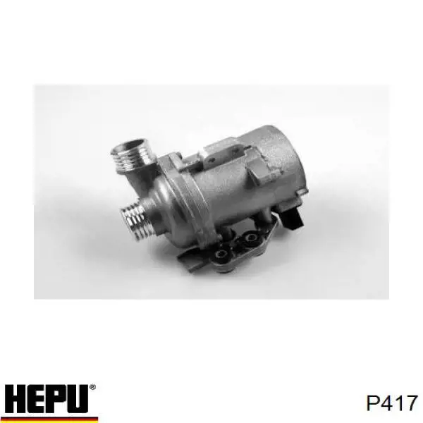 Помпа водяна (насос) охолодження, додатковий електричний P417 Hepu