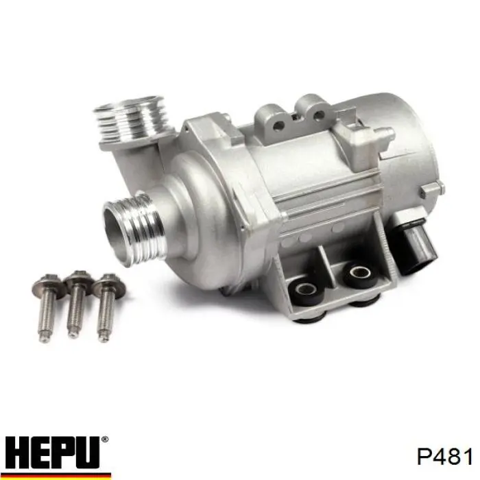 P481 Hepu помпа водяна (насос охолодження, додатковий електричний)