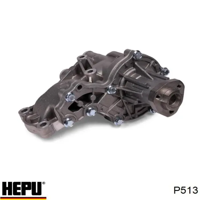 Купити P513 Hepu Помпа водяна (насос) охолодження, в зборі з корпусом