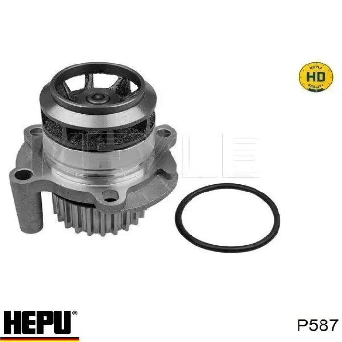 Купити P587 Hepu Насос охолоджуючої рідини
