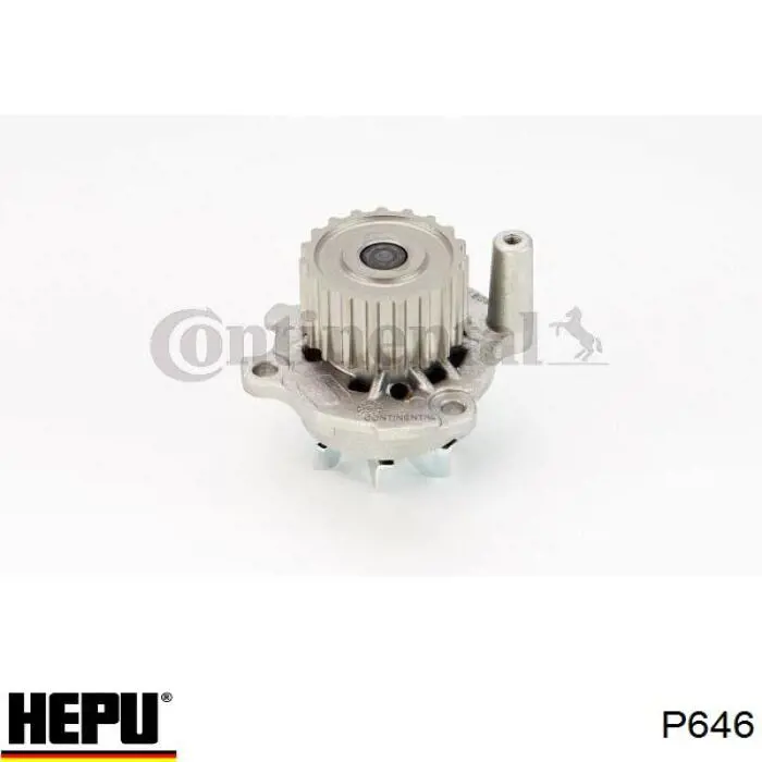 P646 Hepu Насос охолодження
