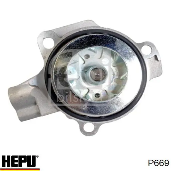 P669 Hepu Насос охолодження