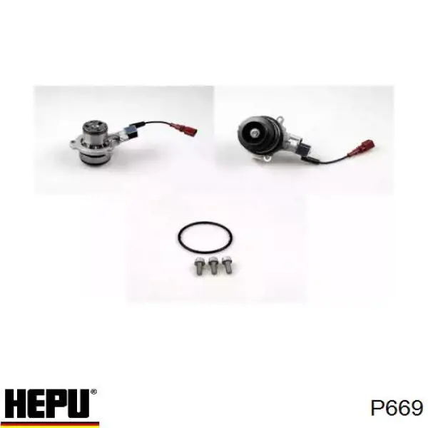 Купити P669 Hepu Насос охолоджуючої рідини