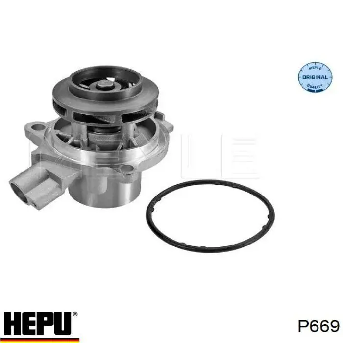 Водяний насос Hepu P669