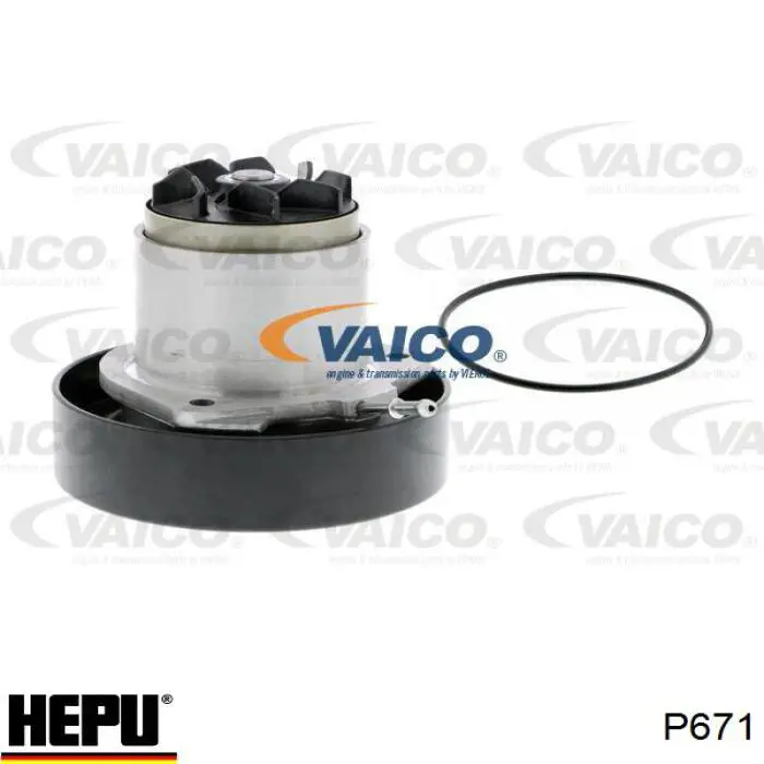 Помпа охолодження Hepu P671 ціна, від 169.57 USD
