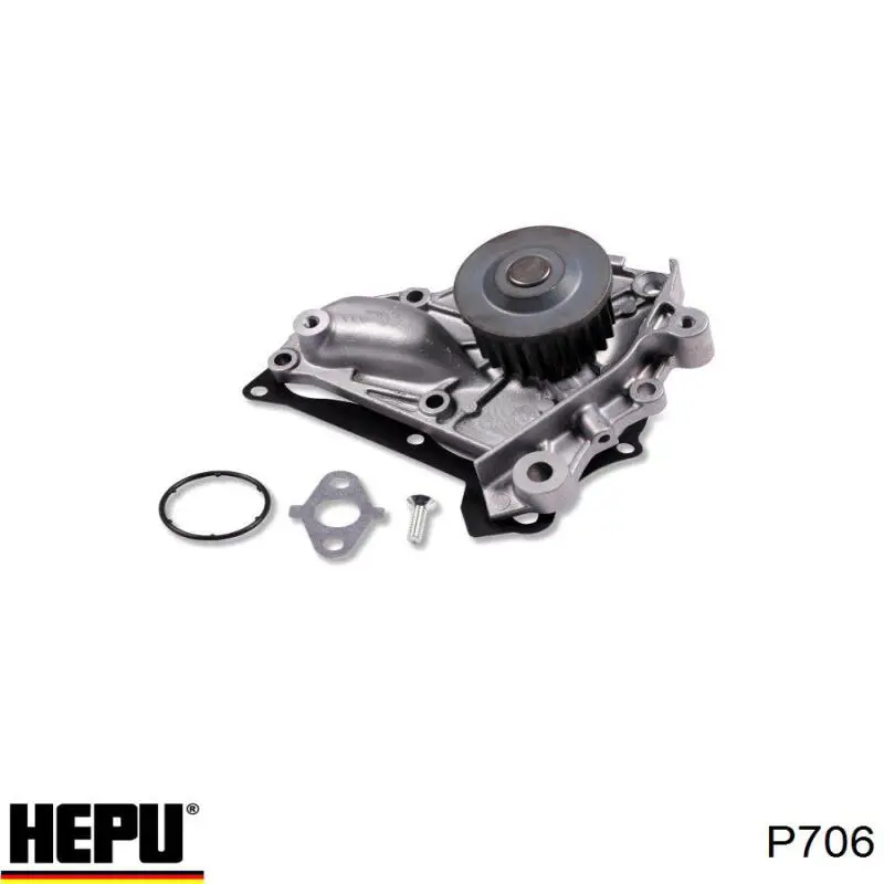 Помпа охолодження Hepu P706 ціна, від 27.87 USD