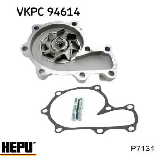 Купити P7131 Hepu Насос охолоджуючої рідини