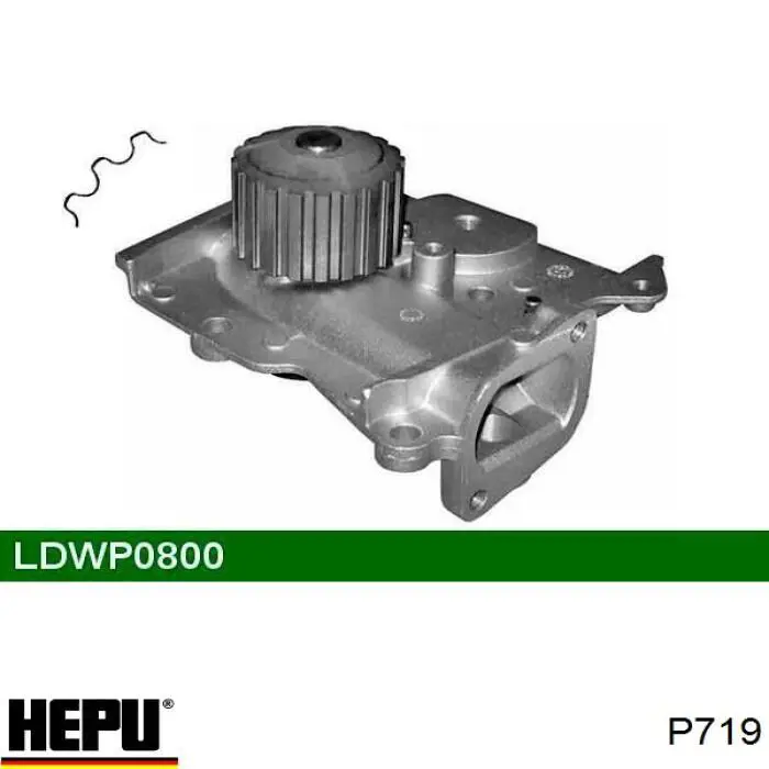Водяний насос Hepu P719