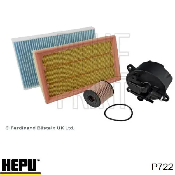 Купити P722 Hepu Насос охолоджуючої рідини