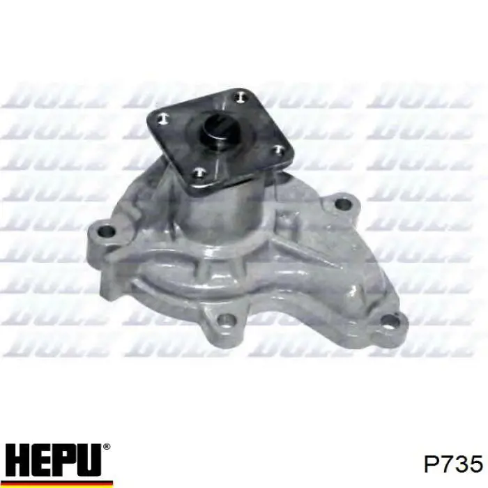 Купити P735 Hepu Насос охолоджуючої рідини
