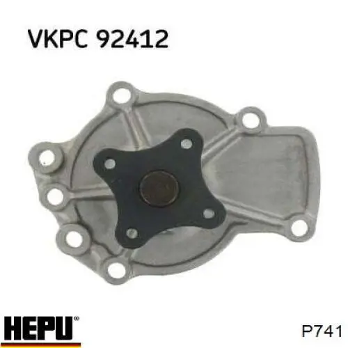 Помпа охолодження Hepu P741 ціна, від 24.32 USD
