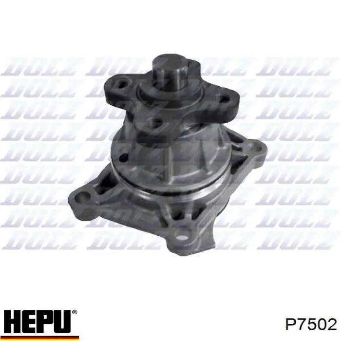 Помпа охолодження Hepu P7502 ціна, від 36.26 USD