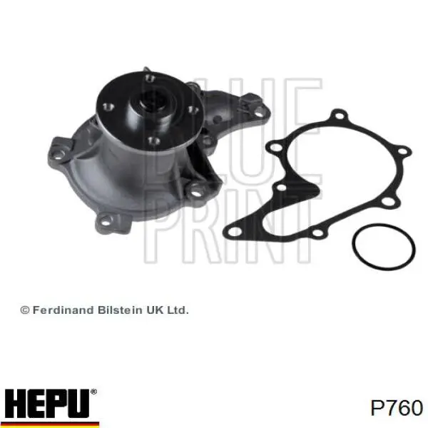 Помпа водяна, (насос) охолодження, в зборі з корпусом Hepu P760 ціна, від 25.37 USD