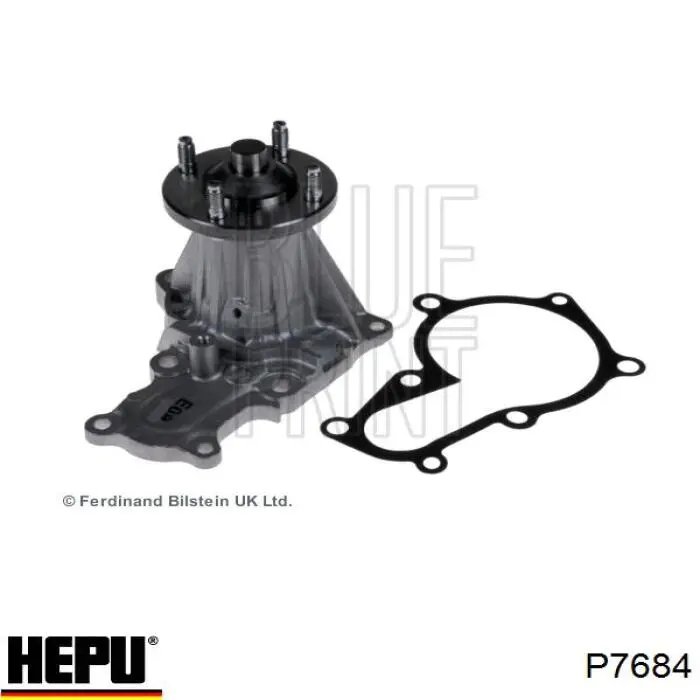 Помпа охолодження Hepu P7684 ціна, від 58.83 USD