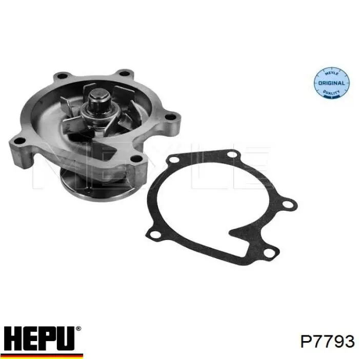 Купити P7793 Hepu Насос охолоджуючої рідини