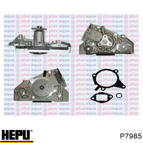 Помпа охолодження Hepu P7985 ціна, від 41.27 USD