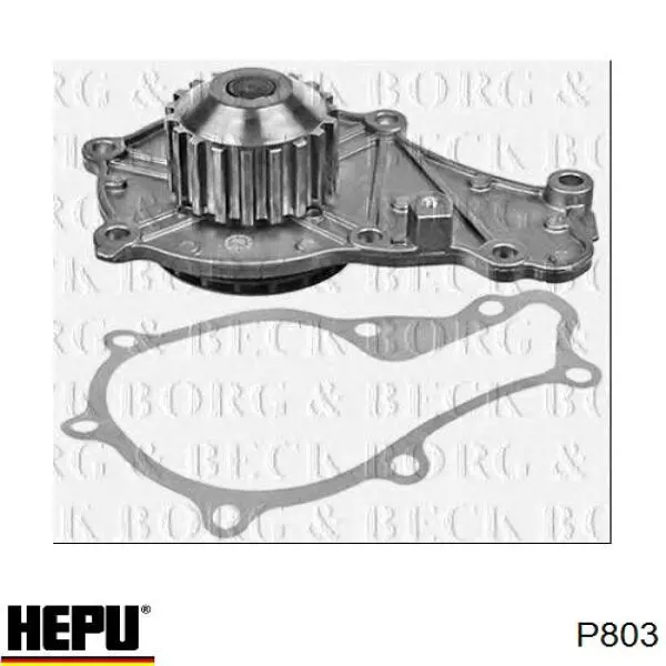 Купити P803 Hepu Насос охолоджуючої рідини