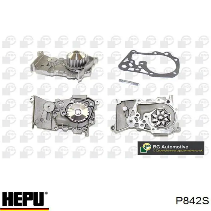 Купити P842S Hepu Насос охолоджуючої рідини