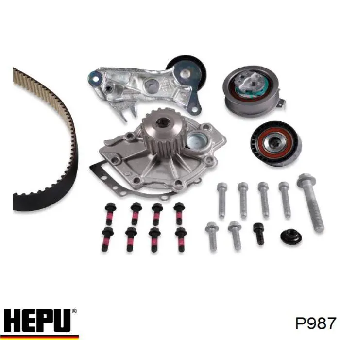 Купити P987 Hepu Насос охолоджуючої рідини
