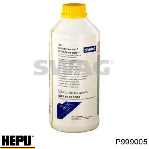 Антифріз концентрат Hepu P999005 ціна, від 27.95 USD