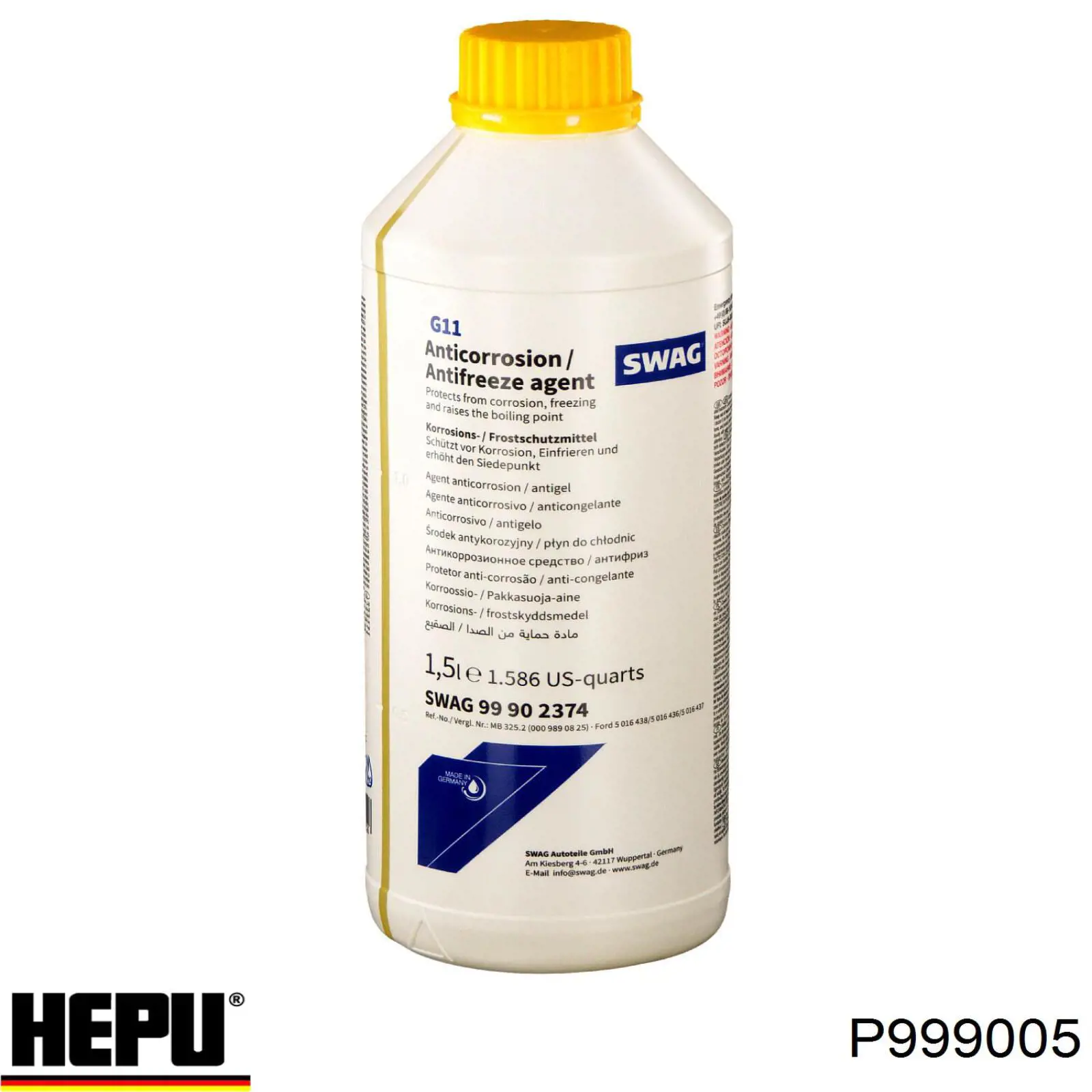 Антифріз P999005 Hepu