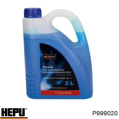 Купити P999020 Hepu Охолоджуюча рідина для двигунів